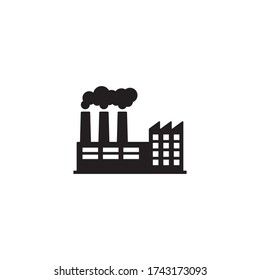 Vector illustration of industry icon, Factory icon.