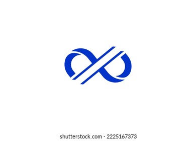 vector illustration of the infiniti logo of the letters P and D