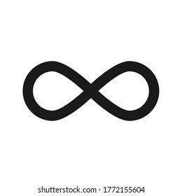 Vector Illustration Infinity Symbols Eternal Limitless Stock Vector ...