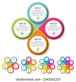 vector illustration of info graphic for team work business concepts