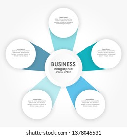 vector illustration of info graphic for team work business concepts