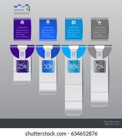 Vector illustration info graphics set. Template for brochure, education, business, web design.
