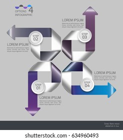 Vector illustration info graphics set. Template for brochure, education, business, web design.