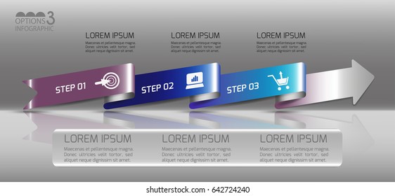 Vector illustration info graphics set. Template for brochure, education, business, web design.