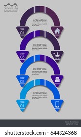Vector illustration info graphics set. Template for brochure, education, business, web design.