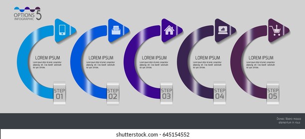 Vector illustration info graphics set. Template for brochure, education, business, web design.