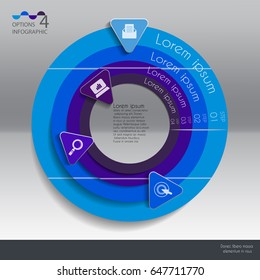 Vector illustration info graphics set. Template for brochure, education, business, web design.