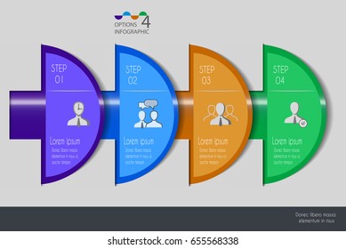 Vector illustration info graphics set. Template for brochure, education, business, web design.