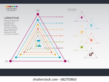Vector illustration info graphics set. Template for brochure, education, business, web design.
