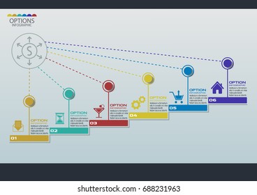 Vector illustration info graphics set. Template for brochure, education, business, web design.