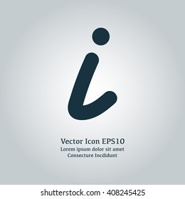 Vector illustration of info icon