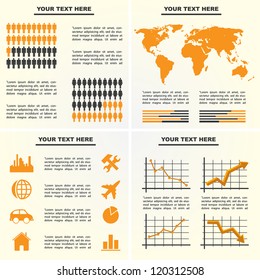 Vector illustration of an infograph.