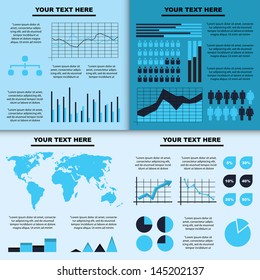 Vector illustration of an infograph.
