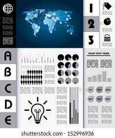 Vector illustration of an infograph.
