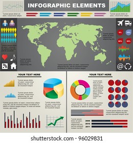 Vector illustration of an infograph.