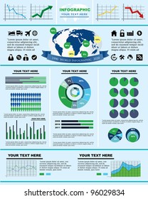 Vector illustration of an infograph.