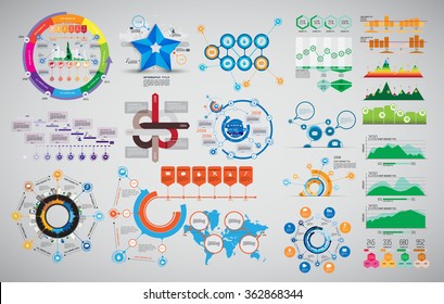 Vetor de ilustração infographic