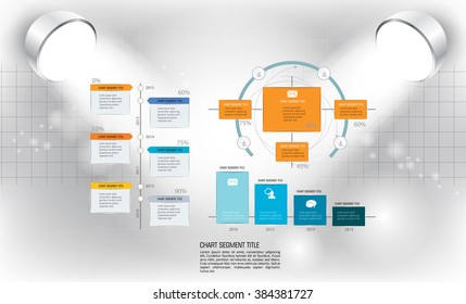 Vector de infografía de ilustración