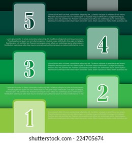 The Vector Illustration, Infographic Banner for Creative Work