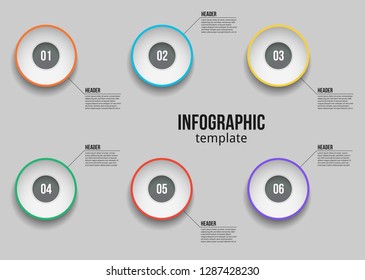 vector illustration Infographic design template with options or steps. Can be used for process, presentations, layout, banner,info graph.