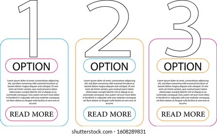 vector illustration Infographic design template with icons and 3 options or steps. Can be used for process, presentations, layout, banner,info graph.