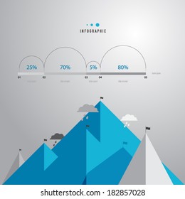 vector illustration infographic - design template