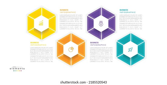 vector illustration Infographic design template with icons and 4 options or steps. Can be used for process, presentations, layout, banner,info graph.