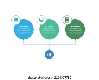 vector illustration Infographic design template with icons and 3 options or steps. Can be used for process, presentations, layout, banner,info graph