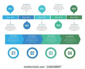 vector illustration Infographic design template set with 4 and 5 options or steps. Can be used for process, presentations, layout, banner, info graph.