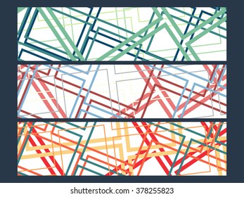 vector illustration of infographic options banner