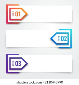Infografía De Ilustración De Vectores Con Tres Pasos O Opciones