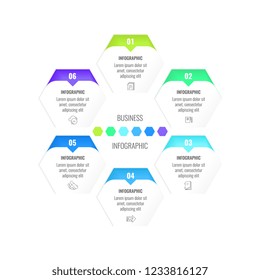 Vector illustration infographic timeline design template with label design and icons.