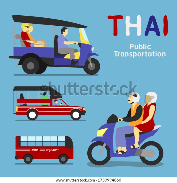 A vector illustration of infographic for\
traveling to Thailand, concept travel to Thailand. graphic element,\
vector design.