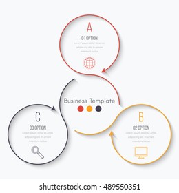 Vector Illustration Infographics 3 Options