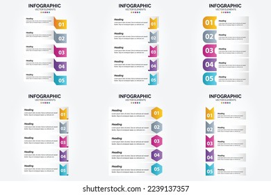 Vector illustration infographics Flat design set for advertising brochure flyer and magazine