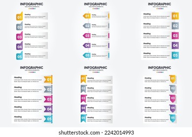 Vector illustration infographics Flat design set for advertising brochure flyer and magazine
