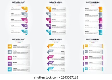 Vector illustration infographics Flat design set for advertising brochure flyer and magazine