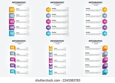 Vector illustration infographics Flat design set for advertising brochure flyer and magazine