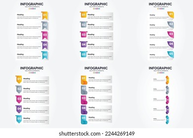 Vector illustration infographics Flat design set for advertising brochure flyer and magazine