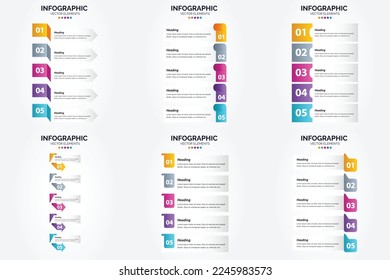 Vector illustration infographics Flat design set for advertising brochure flyer and magazine