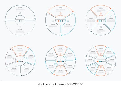 Vector illustration infographics set