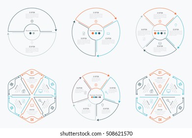 Vector illustration infographics set