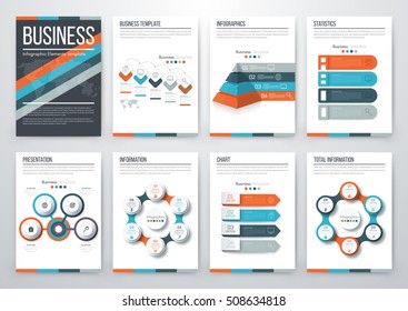 Vector illustration infographics set