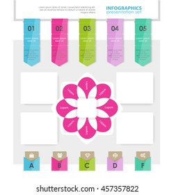 Vector illustration infographics. Template for brochure, business, web design