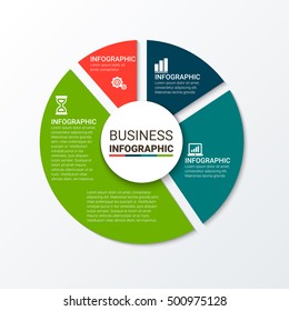 Vector illustration infographics. Template for brochure, business, web design