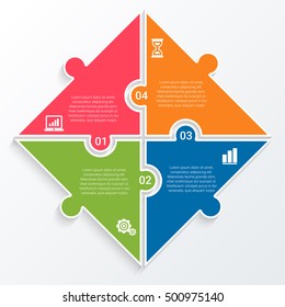 Vector illustration infographics. Template for brochure, business, web design