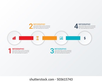 Vector illustration infographics. Template for brochure, business, web design
