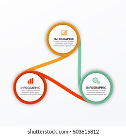 Vector illustration infographics. Template for brochure, business, web design