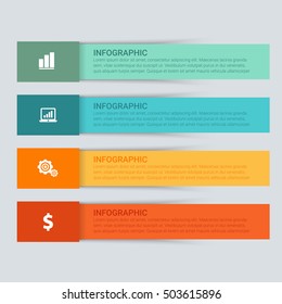 Vector illustration infographics. Template for brochure, business, web design