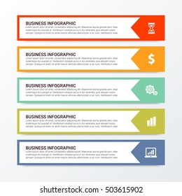 Vector illustration infographics. Template for brochure, business, web design